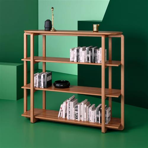 Libreria a giorno in legno Diox