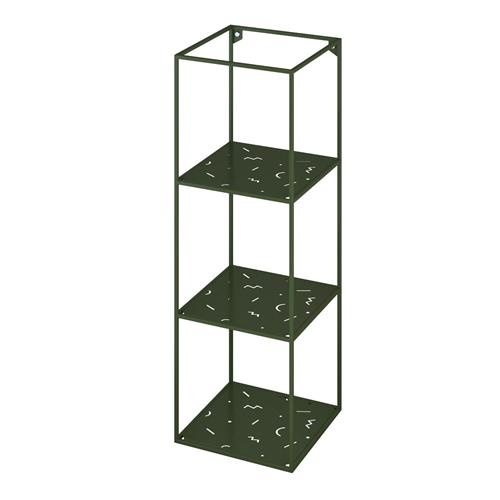 Scaffale a muro a 3 livelli Abstra high