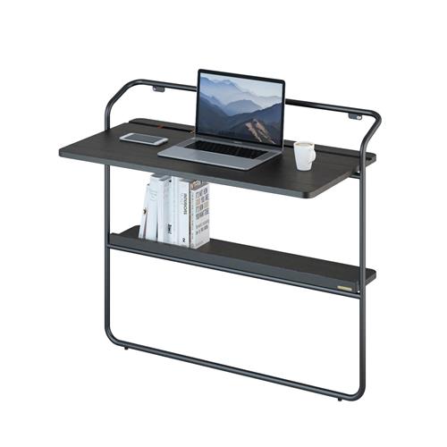 Wall-mounted console table with shelf Cercano